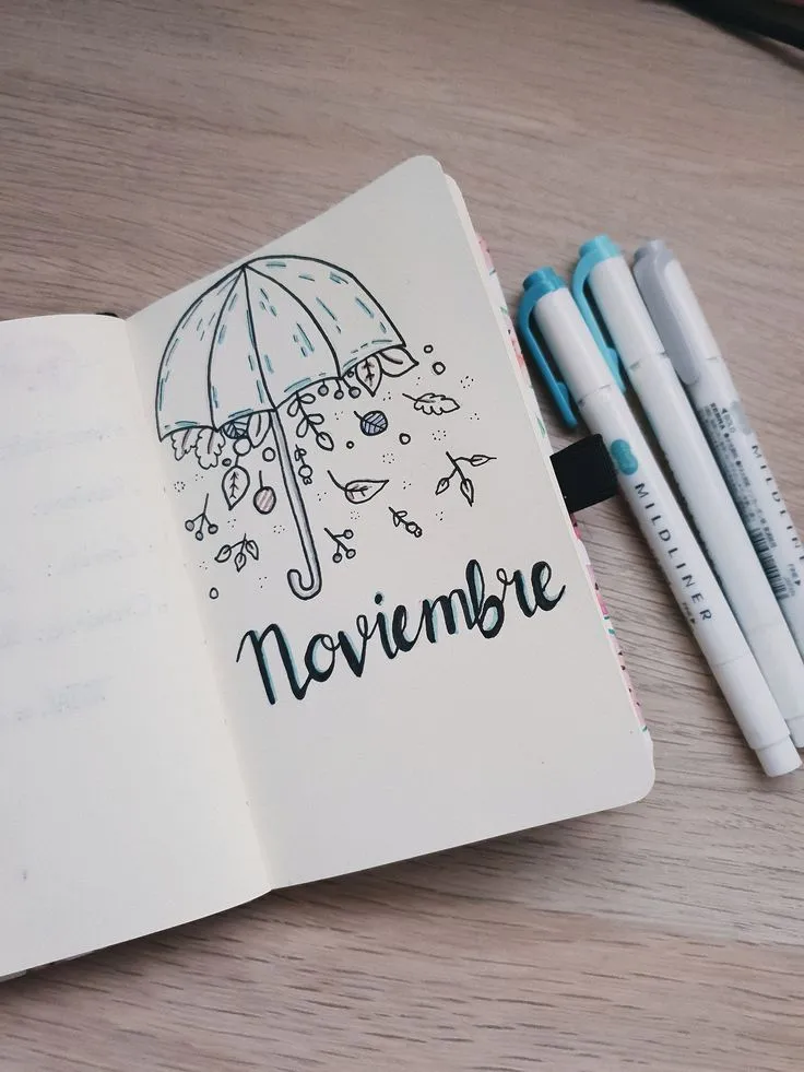 Portadas de noviembre, ideas bonitas, diseños fáciles, carátulas, dibujos | Todo imágenes Portadas de noviembre, ideas bonitas, diseños fáciles, carátulas, dibujos | Todo imágenes