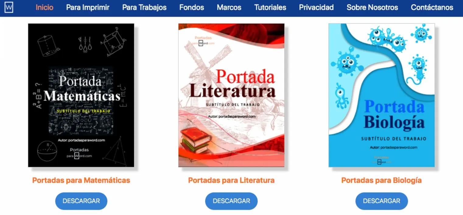 El Poder De Las Portadas Para Word: El Secreto