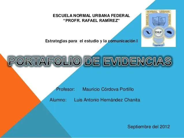 Portafolio de evidencias