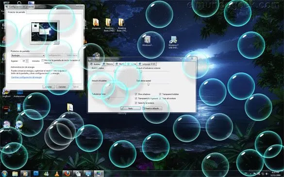 Fondo de pantalla para la pantalla de burbujas que se mueven - Imagui