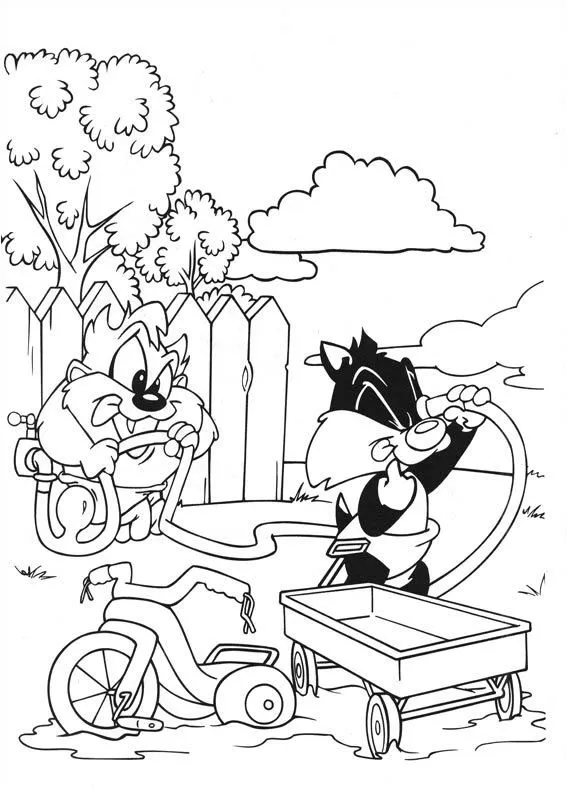 Portal do Itaim Paulista - Desenhos para Colorir - Baby Looney Tunes Portal do Itaim Paulista - Desenhos para Colorir - Baby Looney Tunes