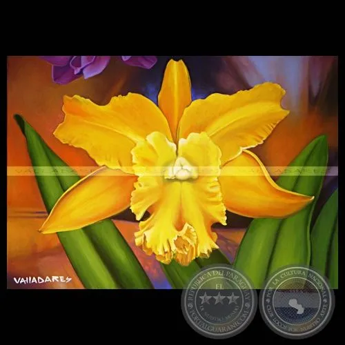 Portal Guaraní - ORQUÍDEAS, CALAS y FLORES, 2011 - Óleos de JORGE ...