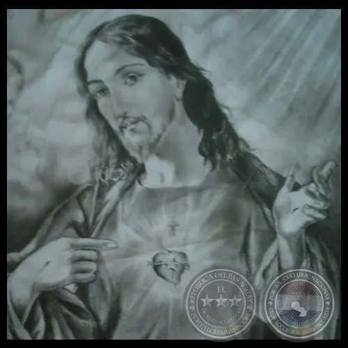 Portal Guaraní - SAGRADO CORAZÓN DE JESÚS, 2010 - Retrato a lápiz ...