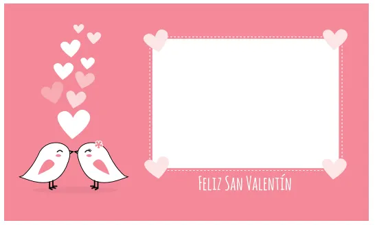 Tarjetas de San Valentín para imprimir ~ Portal de Manualidades