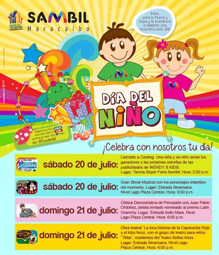 Portal Noticias Digital58: Este Día del Niño la fiesta es en ... Portal Noticias Digital58: Este Día del Niño la fiesta es en ...