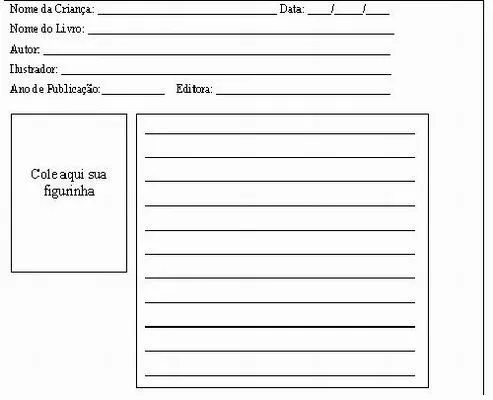 Portal del Profesor - Álbum de figurinhas do livro favorito