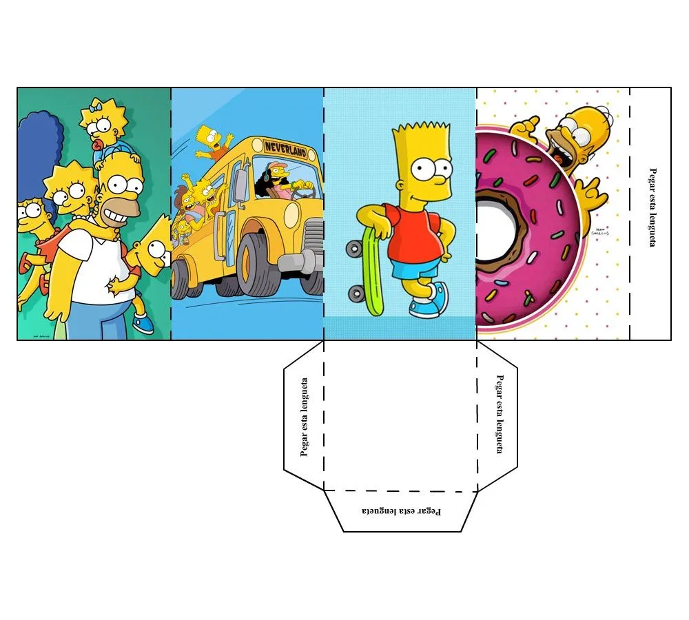 Portalápices los simpson | Area Infantil