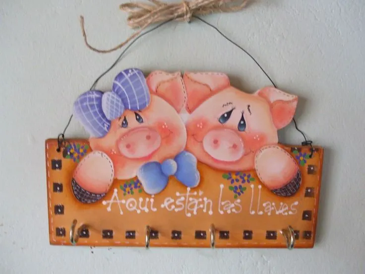 3 cochinitos foami - Imagui