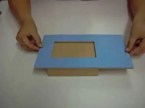 Portaretrato en Foami, Goma Eva, Microporoso, Trupan - YouTube