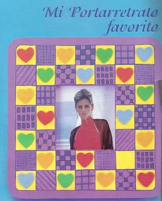 Como hacer portaretrato en fomi :