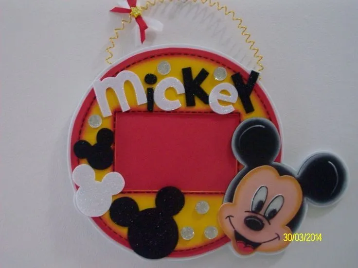 Manualidades en fomix de Mickey Mouse - Imagui Manualidades en fomix de Mickey Mouse - Imagui