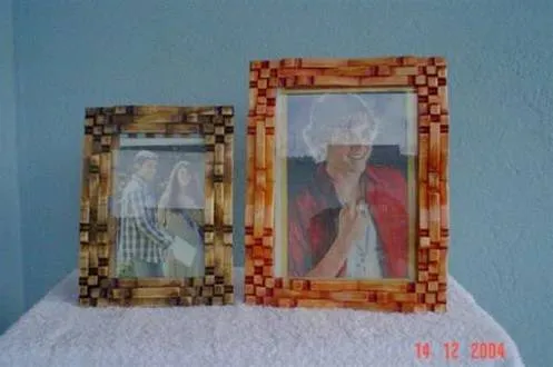 Portaretratos en reciclaje - Imagui