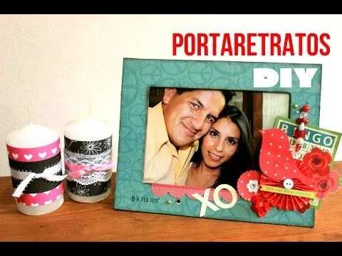 PORTARETRATOS para mi novio/regalo IDEAL//Tutorial - YouTube