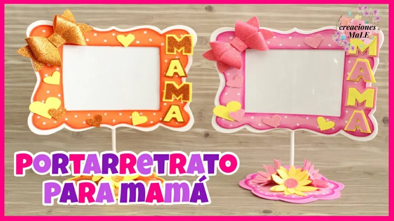 PORTARRETRATOS DEL DÍA DE LAS MADRES || DIY - YouTube PORTARRETRATOS DEL DÍA DE LAS MADRES || DIY - YouTube