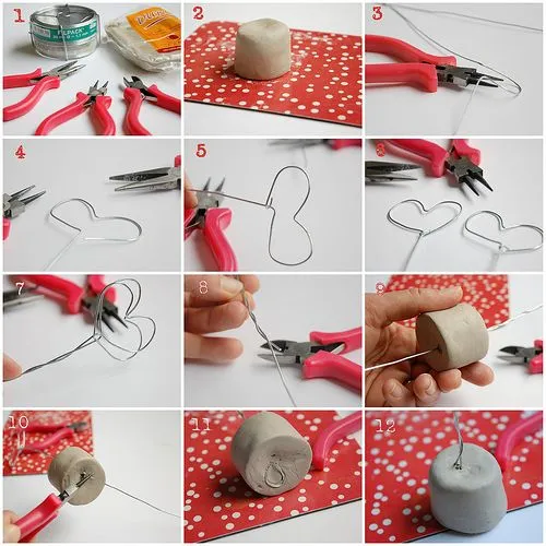 Portarretratos para San Valentín - Guía de MANUALIDADES Portarretratos para San Valentín - Guía de MANUALIDADES