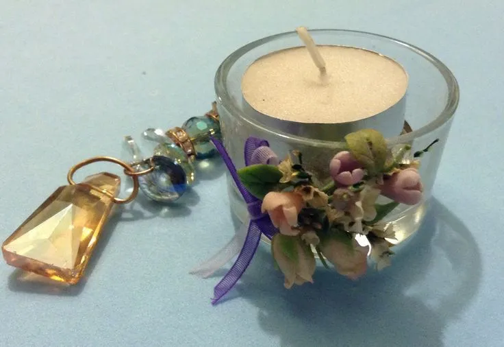 PORTAVELA CON FLORES DE PASTA FLEXIBLE. By Elvia Padilla Contacto ... PORTAVELA CON FLORES DE PASTA FLEXIBLE. By Elvia Padilla Contacto ...