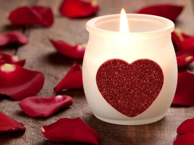 Portavelas con corazón. San Valentín. | Ideas y material gratis ... Portavelas con corazón. San Valentín. | Ideas y material gratis ...