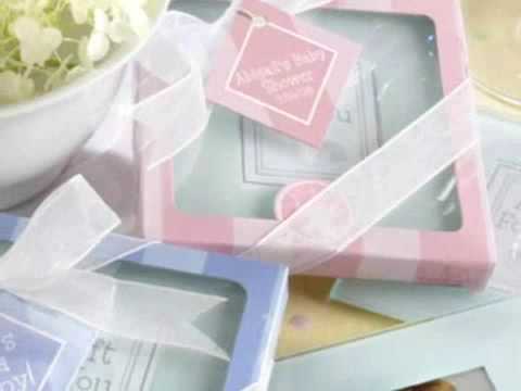 Posavasos newbaby en www.regalos-bautizo.com - YouTube