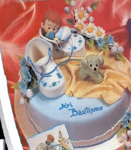 Todas las posibilidades en tortas de bautismo decoradas Todas las posibilidades en tortas de bautismo decoradas