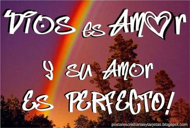 Postal Cristiana Dios Es Amor | Postales Cristianas y Tarjetas Postal Cristiana Dios Es Amor | Postales Cristianas y Tarjetas