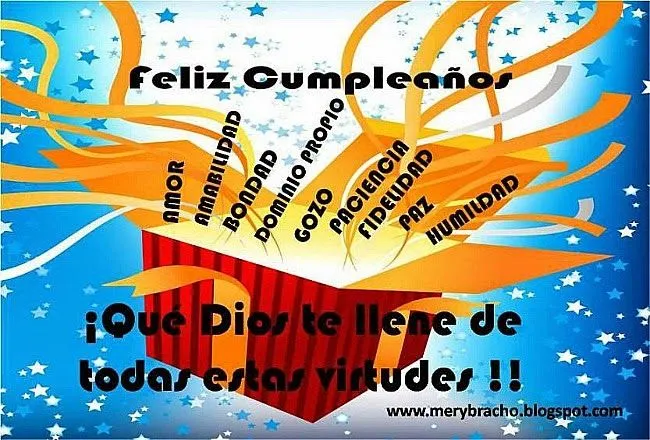 Postal cristiana Feliz Cumpleaños. Cosas lindas para ti | Postales ... Postal cristiana Feliz Cumpleaños. Cosas lindas para ti | Postales ...