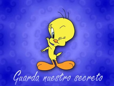 Postal de Piolin amistad. Postales de Amor gratis.