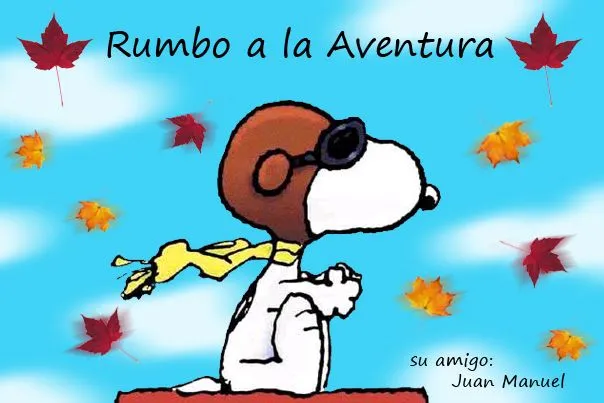 postal snoopy viajero by ldgpato on DeviantArt