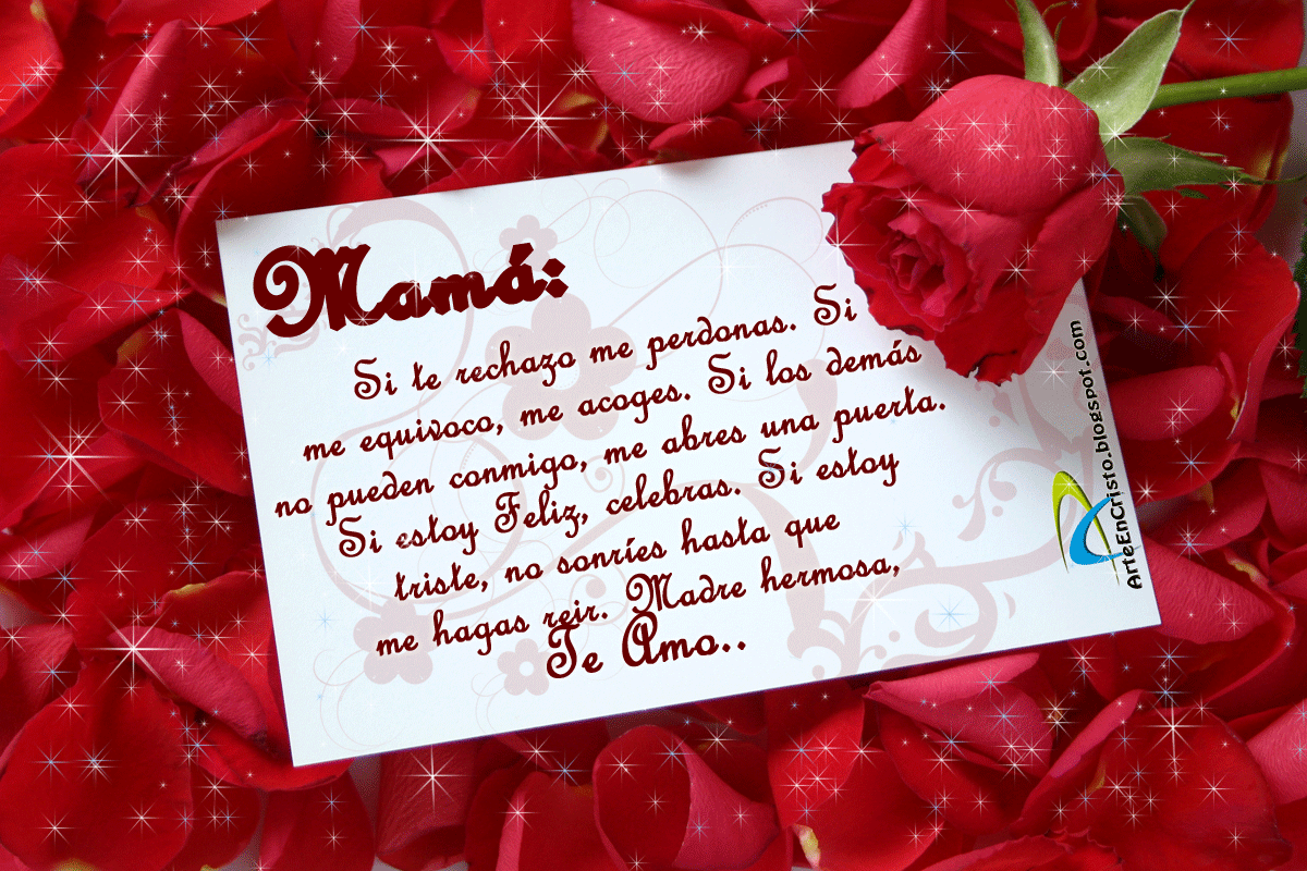 Postales Cristianas Arte en Cristo...: MAMÁ, TE AMO...FELIZ ... Postales Cristianas Arte en Cristo...: MAMÁ, TE AMO...FELIZ ...