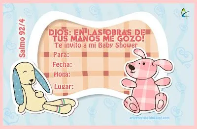 Postales Cristianas Arte en Cristo...: Tarjeta de invitación a ...