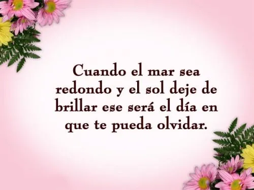 Postales para enamorar | Mi amor... Te amo !