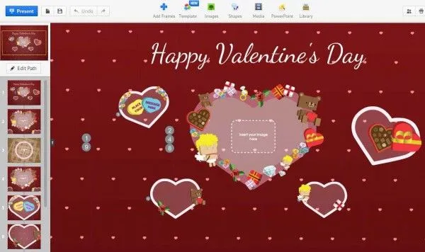 Postales interactivas de San Valentín usando Prezi Postales interactivas de San Valentín usando Prezi