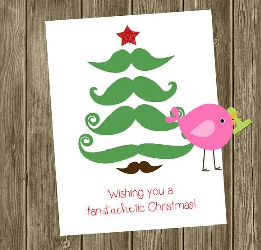 Postales de Navidad originales - unacasabonita Postales de Navidad originales - unacasabonita