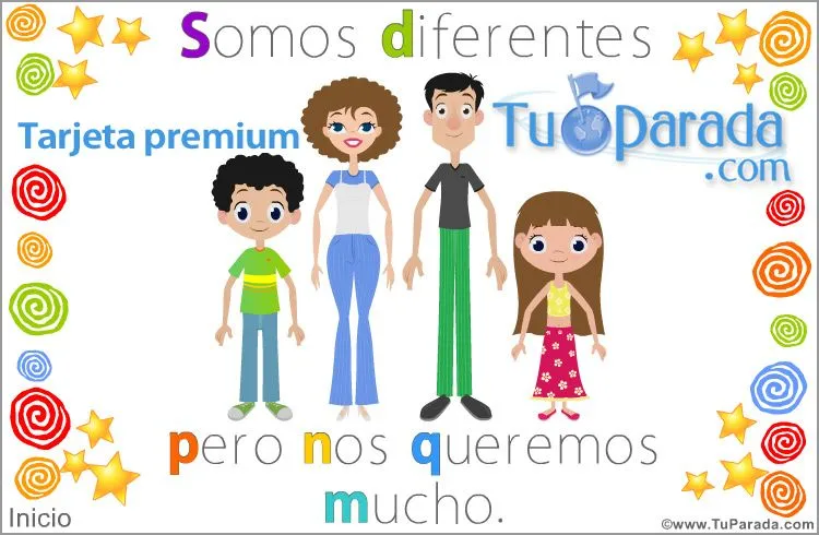 Postales de padres, hijos y abuelos, tarjetas de familias ... Postales de padres, hijos y abuelos, tarjetas de familias ...