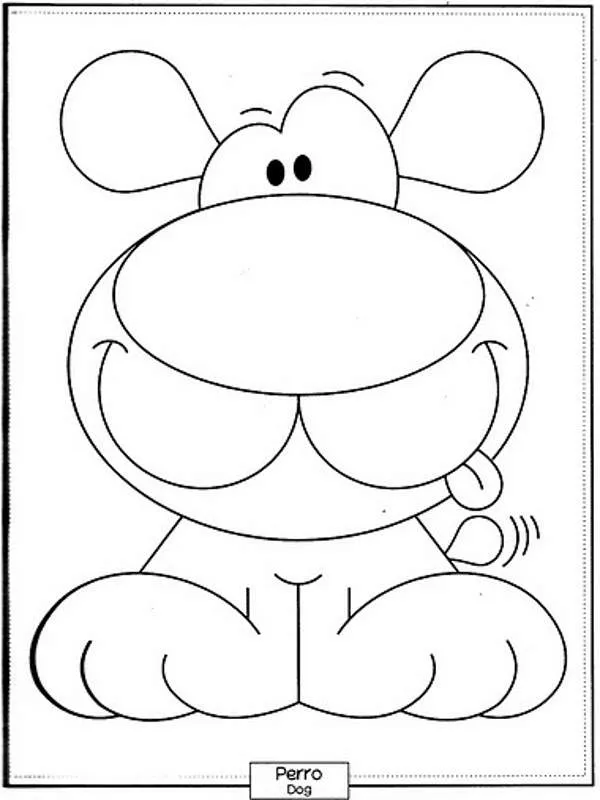 Postales para pintar y colorear
