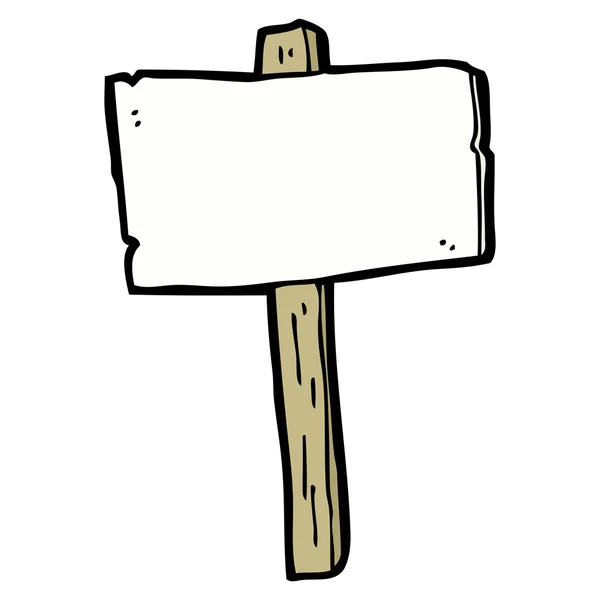 Poste indicador de dibujos animados — Vector stock ... Poste indicador de dibujos animados — Vector stock ...