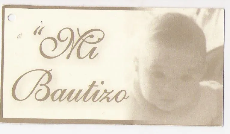 POSTER CHICONCUAC: MI BAUTIZO