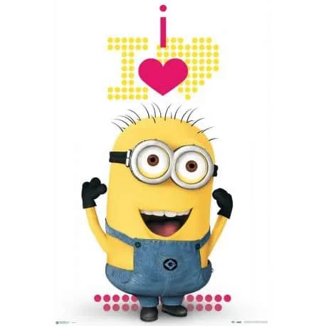 Poster Minions-Niña de mejor calidad y precio en NosoloPoster.