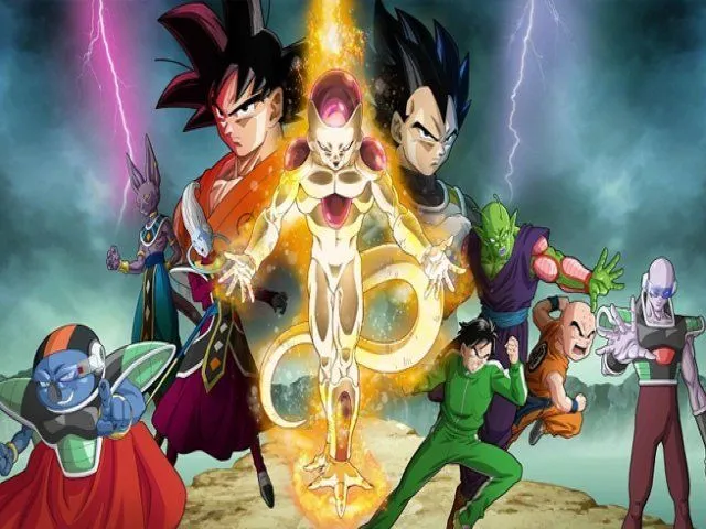 Poster de la nueva película de Dragon Ball Z: La resurrección de ... Poster de la nueva película de Dragon Ball Z: La resurrección de ...