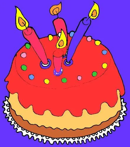 Postres - Pastel de cumpleaños