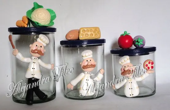 Potes de Cocina | Artes Ale: pintura country, manualidades ... Potes de Cocina | Artes Ale: pintura country, manualidades ...