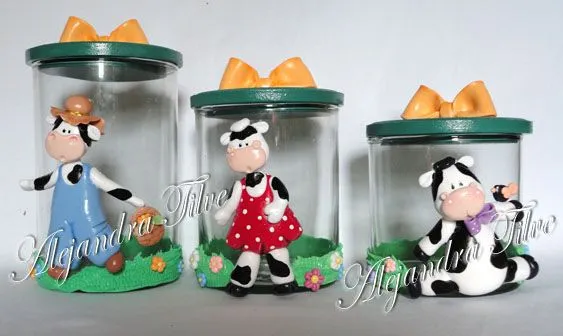 pote de cocina vacas | Artes Ale: pintura country, manualidades ...