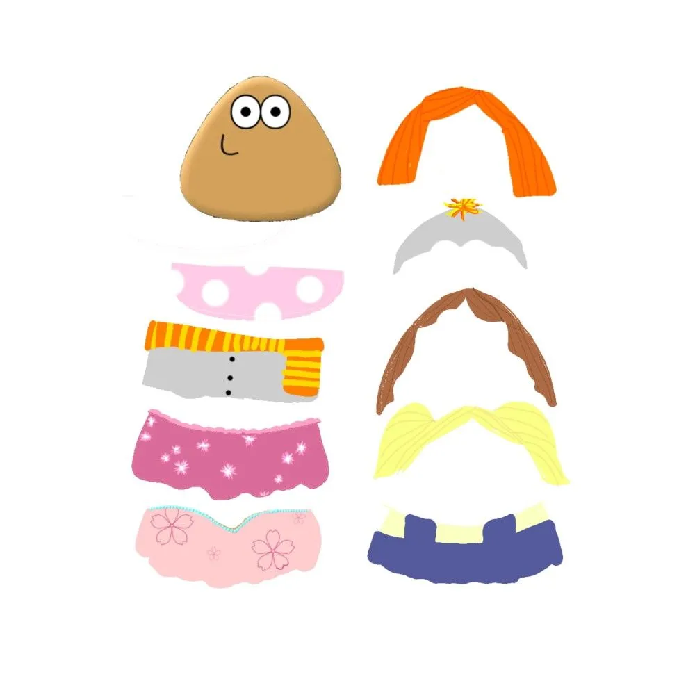 Pou con ropa girld | Paper dolls, Quiet book templates, Paper crafts diy Pou con ropa girld | Paper dolls, Quiet book templates, Paper crafts diy