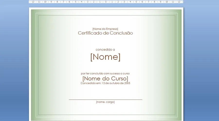 PowerPoint tem modelos semiprontos para certificados, slides e ...