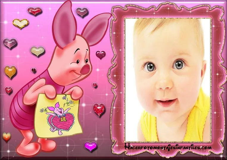 Fotomontajes de Winnie The Pooh | Fotomontajes infantiles Fotomontajes de Winnie The Pooh | Fotomontajes infantiles