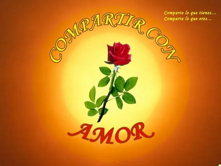 Ppt Compartir Con Amor