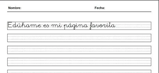 Caligrafia para imprimir gratis - Imagui