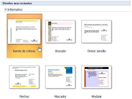 aulaClic. Curso gratis de Microsoft Publisher 2007. 1 - Un Tour a ...