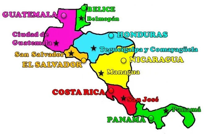 Prácticas del Lenguaje y Sociales sexto 2013: Países, capitales ...