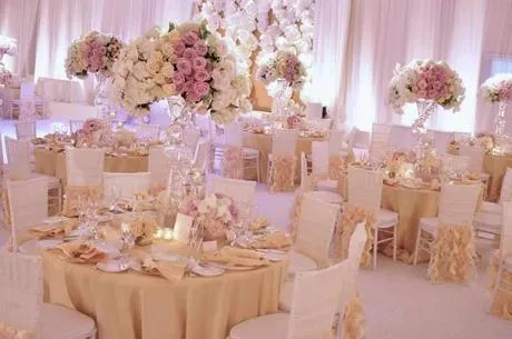 Prácticos consejos en la decoración de salones para bodas - Paperblog