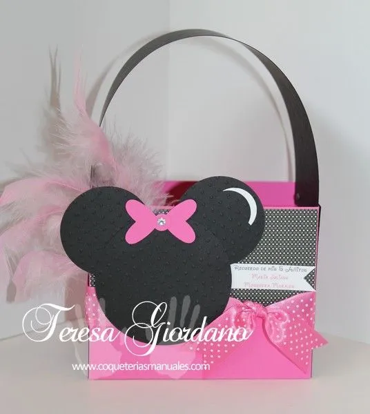 PRECIOS COQUETERIAS MANUALES: CAJA PARA DULCES Y REGALOS DE MINNIE ... PRECIOS COQUETERIAS MANUALES: CAJA PARA DULCES Y REGALOS DE MINNIE ...
